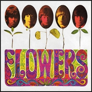 Flowers on The Rolling Stones bändin vinyyli LP-levy.