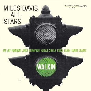 Walkin' on Miles Davis All Stars bändin vinyyli LP-levy.