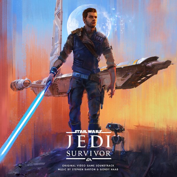 Star Wars Jedi: Survivor on Stephen Barton artistin vinyyli LP-levy.