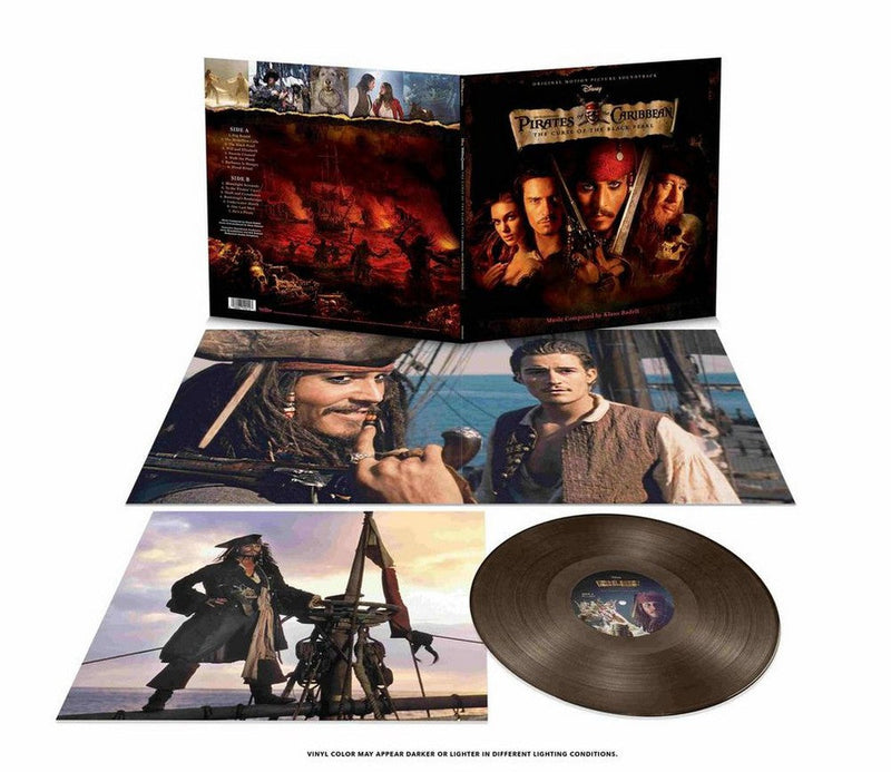 Pirates of the Caribbean: Curse of the Black Pearl on Various Artists  vinyyli LP-levy.