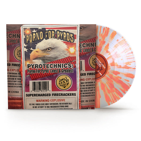 Pyrotechnics: Porno For Pyros' Latest & Greatest on Porno for Pyros bändin vinyyli LP-levy.
