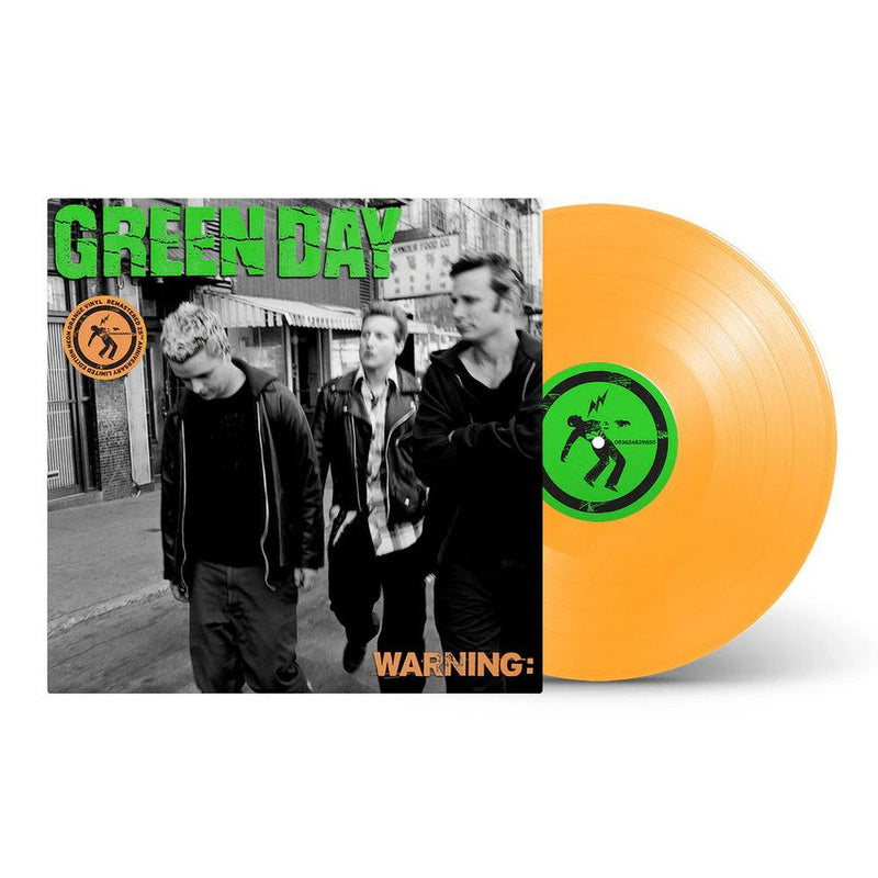 Warning on Green Day bändin vinyyli LP-levy.
