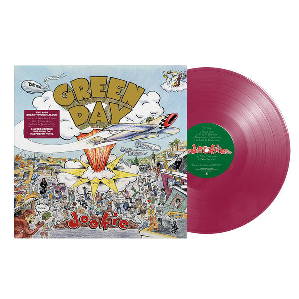 Dookie on Green Day bändin vinyyli LP-levy.