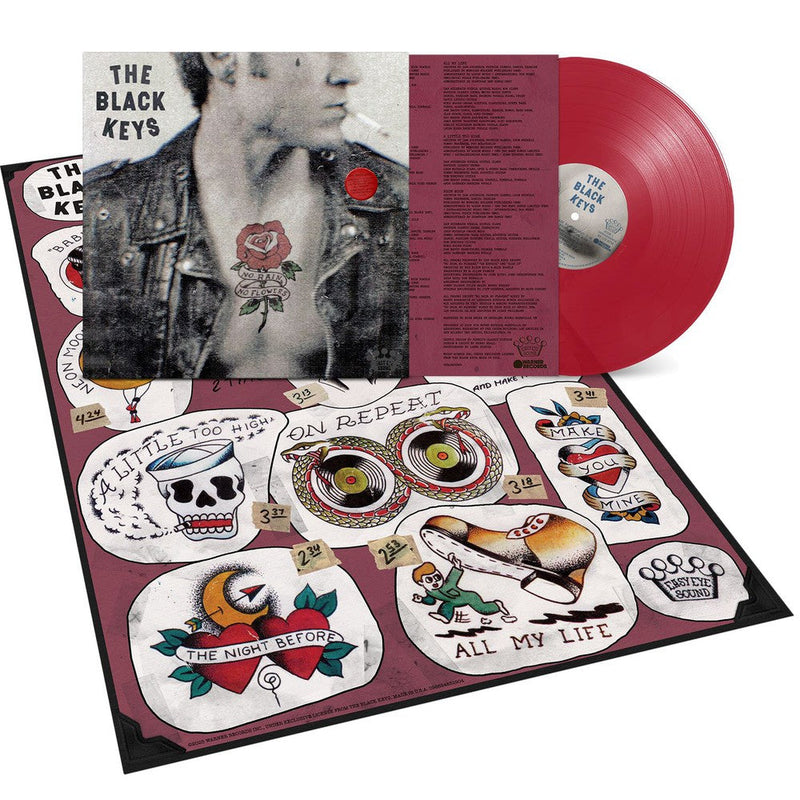 No Rain, No Flowers on The Black Keys bändin vinyyli LP-levy.