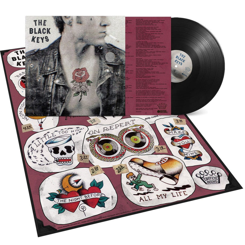No Rain, No Flowers on The Black Keys bändin vinyyli LP-levy.