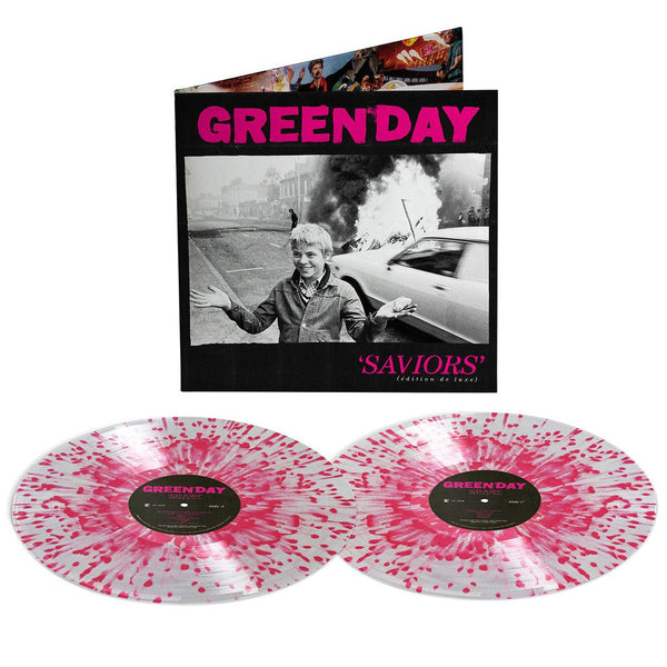 Saviors on Green Day bändin vinyyli LP-levy.