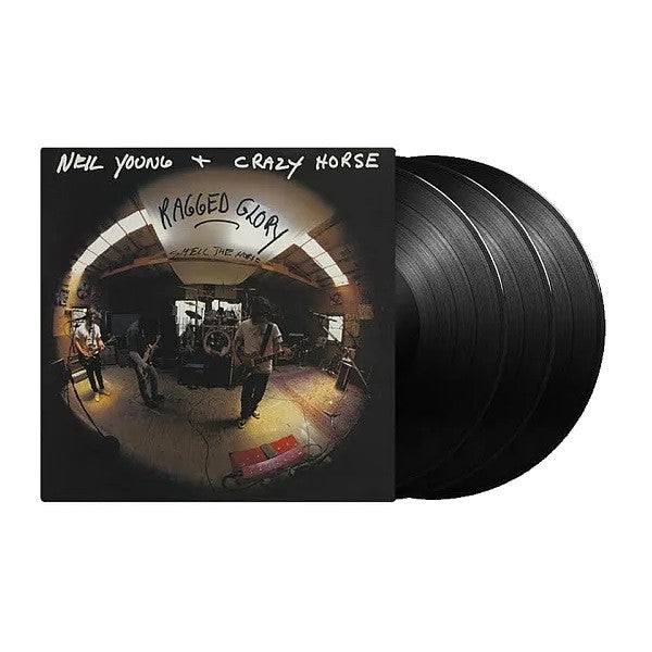 Ragged Glory - Smell The Horse on Neil Young & Crazy Horse bändin vinyyli LP-levy.