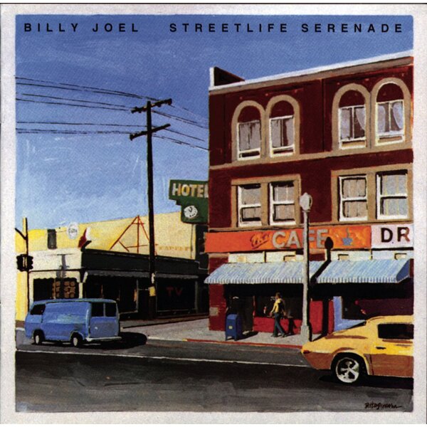 Streetlife Serenade on Billy Joel artistin vinyyli LP-levy.