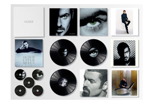 Older on on George Michael artistin vinyyli LP-levy.