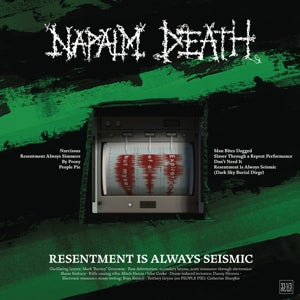 Resentment Is Always Seismic – A Final Throw Of Throes on Napalm Death bändin vinyyli LP-levy.