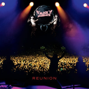 Reunion on Black Sabbath bändin vinyyli LP-levy.