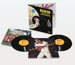 Aloha From Hawaii Via Satellite on Elvis Presley artistin vinyyli LP-levy.