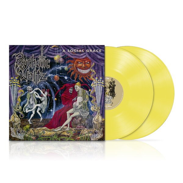 A Social Grace on Psychotic Waltz bändin vinyyli LP-levy.