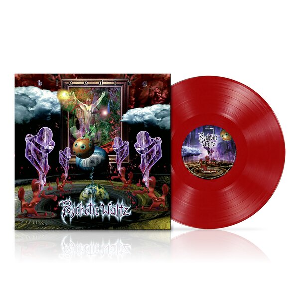 Bleeding on Psychotic Waltz bändin vinyyli LP-levy.