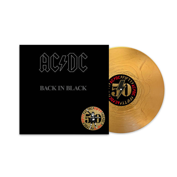 Back In Black on AC/DC bändin vinyyli LP-levy.