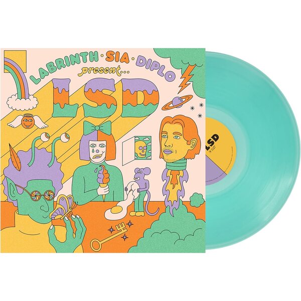 Labrinth, Sia & Diplo Present... Lsd on Lsd Feat. Sia, Diplo, And Labrinth artistien vinyyli LP-levy.