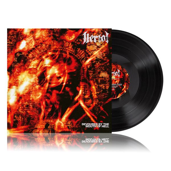 Devoured By The Mouth Of Hell on Heriot bändin vinyyli LP-levy.