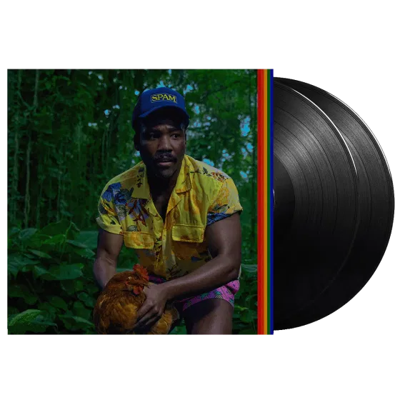 Bando Stone and the New World on Childish Gambino artistin vinyyli LP-levy.