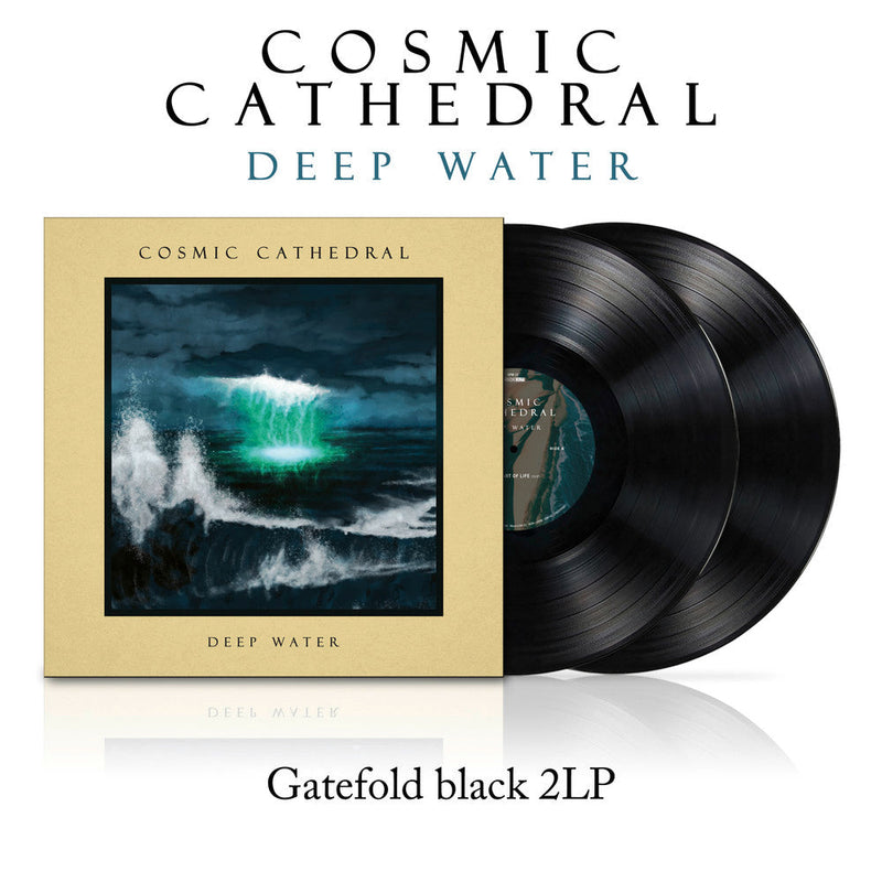 Deep Water on Cosmic Cathedral bändin vinyyli LP-levy.