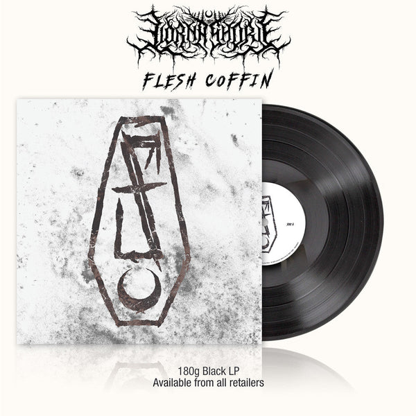 Flesh Coffin on Lorna Shore bändin vinyyli LP-levy.