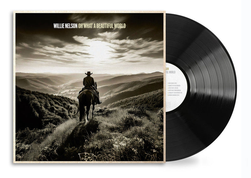 Oh What A Beautiful World on Willie Nelson artistin vinyyli LP-levy.