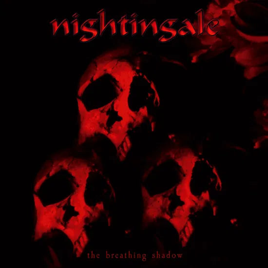 Breathing Shadow on Nightingale bändin vinyyli LP-levy.