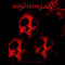 Breathing Shadow on Nightingale bändin vinyyli LP-levy.