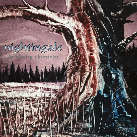 The Closing Chronicles on Nightingale bändin vinyyli LP-levy.