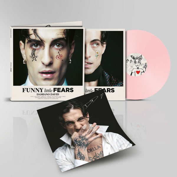 Funny Little Fears on Damiano David artistin vinyyli LP-levy.