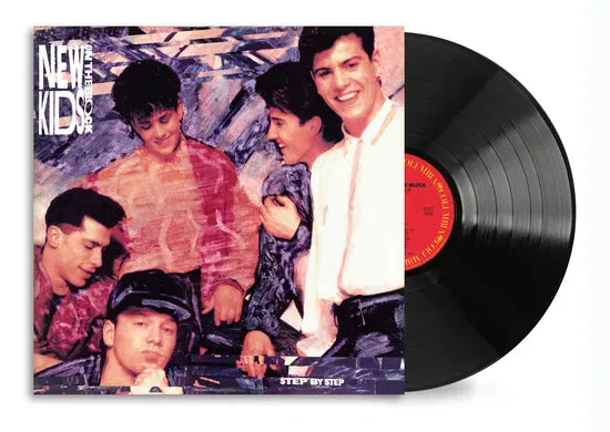 Step By Step on New Kids On The Block bändin vinyyli LP-levy.