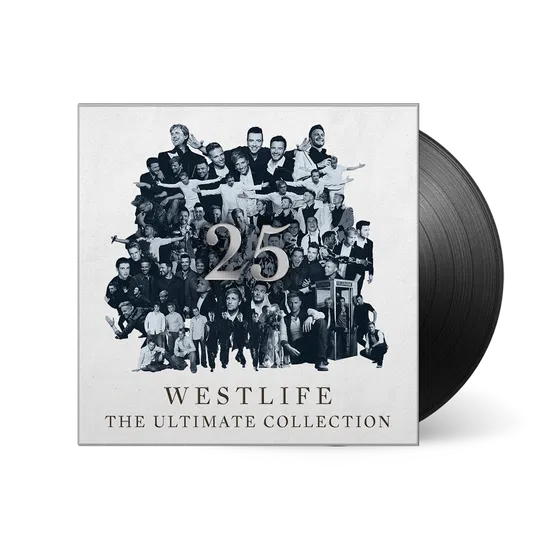 the Ultimate Collection on Westlife - 25 bändin vinyyli LP-levy.