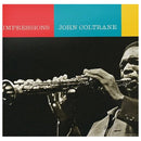Impressions on John Coltrane artistin vinyyli LP-levy.