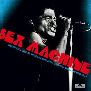 Sex Machine on James Brown artistin vinyyli LP-levy.
