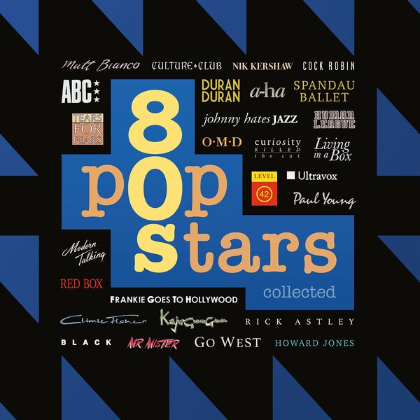 80s Pop Stars Collected on Various Artists vinyyli LP-levy.
