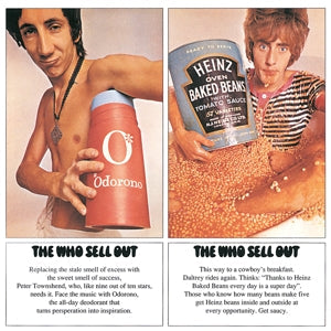 Sell Out on The Who bändin vinyyli LP-levy.