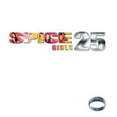 Spice on Spice Girls bändin tyylikkään punainen 25-vuotisjuhla vinyyli LP-levy.
