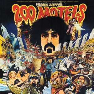 200 Motels on Frank Zappa artistin vinyyli LP-levy.