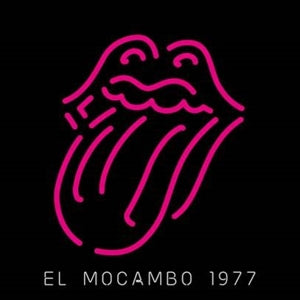 Live At El Mocambo on The Rolling Stones yhtyeen vinyyli LP-levy.