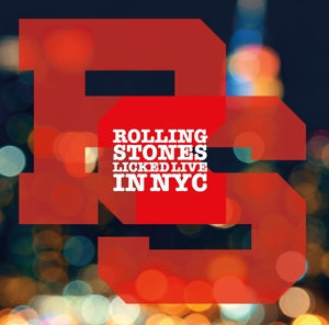 Licked Live In NYC on The Rolling Stones bändin vinyyli LP-levy.