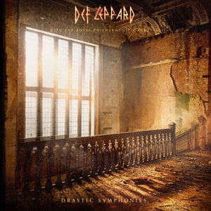 Drastic Symphonies on Def Leppard bändin vinyyli LP-levy.