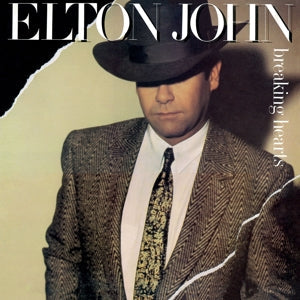 Breaking Hearts on Elton John artistin vinyyli LP-levy.