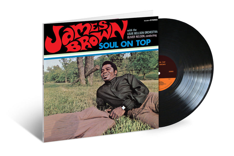 Soul On Top on James Brown artistin vinyyli LP-levy.
