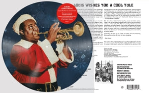 Louis Wishes You A Cool Yule on Louis Armstrong artistin vinyyli LP-levy.