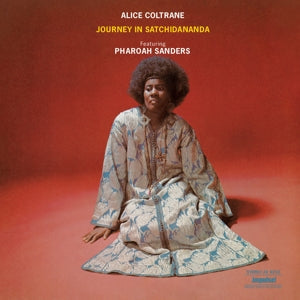 Journey In Satchidananda on Alice Coltrane artistin vinyyli LP-levy.