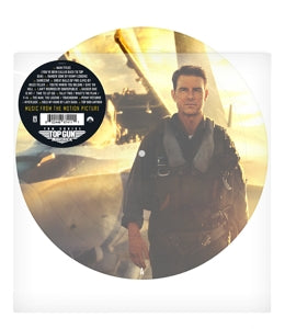 Top Gun: Maverick on Lady Gaga, OneRepublic, Hans Zimmer artistien vinyyli LP-levy.