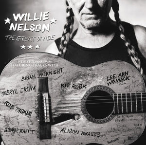 Great Divide on Willie Nelson artistin vinyyli LP-levy.
