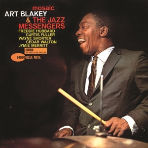 Mosaic on Art Blakey & The Jazz Messengers bändin vinyyli LP-levy.