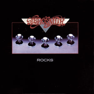 Rocks on Aerosmith bändin vinyyli LP-levy.