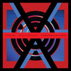 The Bones Of What You Believe on Chvrches bändin vinyyli LP-levy.