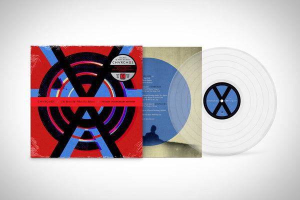 The Bones Of What You Believe on Chvrches bändin vinyyli LP-levy.